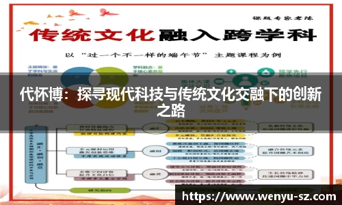 代怀博：探寻现代科技与传统文化交融下的创新之路